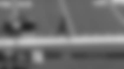 Cincinnati Bearcats wide receiver Jeff Caldwell runs the 40-yard dash at the 2026 NFL Scouting Combine.