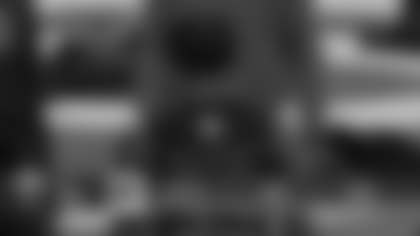 Oklahoma Sooners safety Robert Spears-Jennings runs the 40-yard dash at the 2026 NFL Scouting Combine.