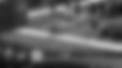 Arizona Wildcats safety Treydan Stukes runs the 40-yard dash at the 2026 NFL Scouting Combine.