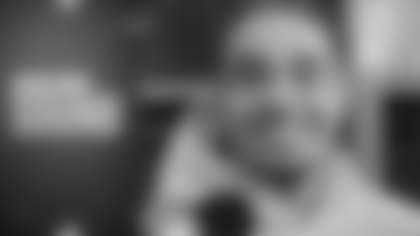 Green Bay Packers safety Evan Williams spoke to the media following Sunday's 27-20 win against the New York Giants.