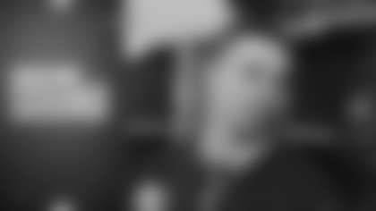 Green Bay Packers WR Christian Watson spoke to the media following Sunday's 27-20 win against the New York Giants.