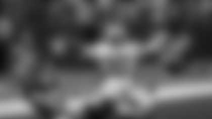 Dallas Cowboys cornerback Robert Rochell (30) celebrates breaking up a pass intended for Atlanta Falcons wide receiver Nick Nash (80) during a preseason NFL football game Friday, Aug. 22, 2025, in Arlington, Texas. (AP Photo/Gareth Patterson)