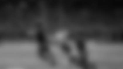 Virginia Tech wide receiver Ayden Greene (0) pushes South Carolina defensive back Brandon Cisse (15) out of the way of the pass during an NCAA college football game, Sunday, Aug. 31, 2025, in Atlanta. (AP Photo/Brynn Anderson)