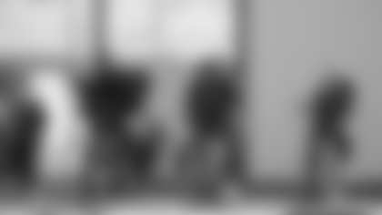 The Carolina Panthers hold practice on Friday, Nov. 28, 2025 at Bank Of America Stadium in Charlotte, NC.