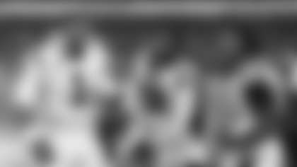 Carolina Panthers quarterback Cam Newton (1) celebrates with defensive tackle Kawann Short (99) and defensive end Ryan Delaire (91) during the NFC Championship football game against the Arizona Cardinals at Bank of America Stadium in Charlotte, N.C., on Sunday, January 24, 2016. The Panthers won 49-15 and advance to Super Bowl 50. (Perry Knotts via AP)