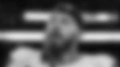 FILE - Las Vegas Raiders defensive end Maxx Crosby (98) looks on after an NFL football game against the Houston Texans, Sunday, Dec. 21, 2025, in Houston. (AP Photo/Maria Lysaker,File)