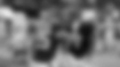 Atlanta Falcons running back Tyler Allgeier (25) celebrates his rushing touchdown with running back Bijan Robinson (7) during the first half of an NFL football game against the Buffalo Bills, Monday, Oct. 13, 2025, in Atlanta. (AP Photo/Mike Stewart)