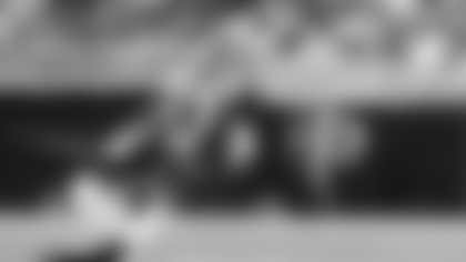 Jalen Coker first catch Falcons