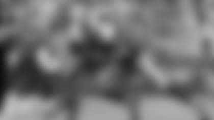 Los Angeles Rams tight end Tyler Higbee (89) is tackled by San Francisco 49ers linebacker Tatum Bethune (48) after completing a catch during an NFL football game, Sunday, Nov. 9, 2025 in Santa Clara, Calif. (Brooke Sutton via AP)