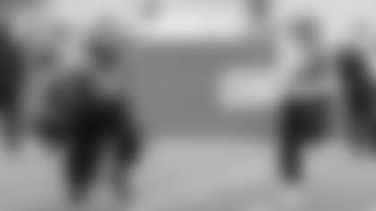 The Carolina Panthers hold practice on Monday, Dec. 08, 2025 at Bank Of America Stadium in Charlotte, NC.