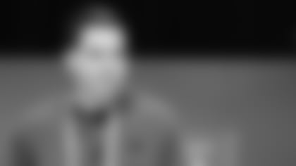 The Carolina Panthers are seen at the combine on Tuesday, Feb. 24, 2026 in Indianapolis, IN.