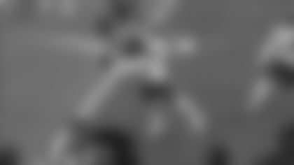 Major hurdle alert! Jalen Coker goes airborne vs. Seahawks for first-down access