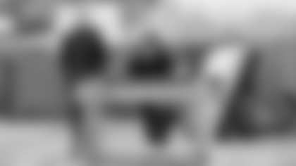 The Carolina Panthers hold practice on Monday, Dec. 08, 2025 at Bank Of America Stadium in Charlotte, NC.