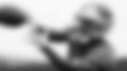 The Carolina Panthers hold camp Tuesday, Aug. 12, 2025 at Bank of America Stadium in Charlotte, NC.