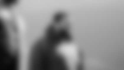 The Carolina Panthers departure to play the Green Bay Packers Saturday, Nov. 1, 2025 in Charlotte, NC.