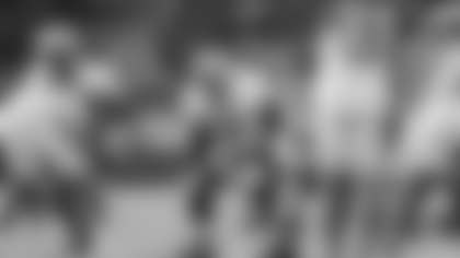 The Carolina Panthers hold practice on Nov. 13, 2025 at Bank of America Stadium in Charlotte, NC.