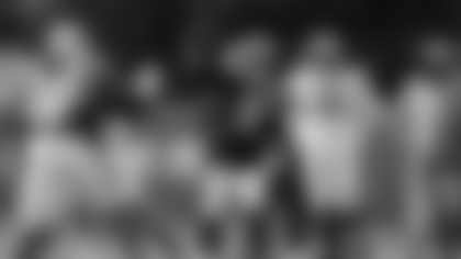 The Carolina Panthers hold practice on Thursday, Oct. 30, 2025 in Charlotte, NC at Bank of America Stadium. (Photo by Cassie Baker//Carolina Panthers)