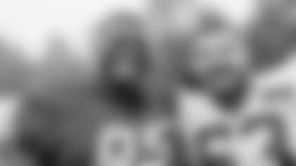 The Carolina Panthers hold camp Monday, Aug. 11, 2025 at Bank of America Stadium in Charlotte, NC.