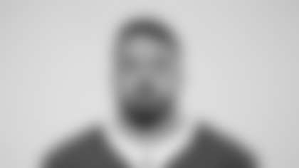 This is a 2024 photo of Wes Schweitzer of the New York Jets NFL football team. This image reflects the New York Jets active roster as of Friday, Aug. 9, 2024 when this image was taken. (AP Photo)