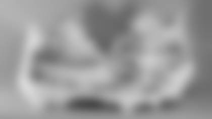 Ben Brown's cleats supporting Jacob's Ladder.