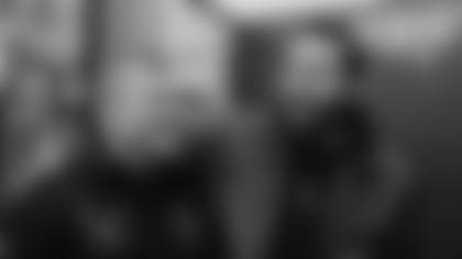 Lothar Mattahäus und Claudio Pizarro beim Patriots Tailgating