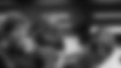 High school students from Hawaii’s GEAR UP Maui program visited the Las Vegas Raiders P.A.C.E. group and players at Las Vegas Raiders Headquarters, Friday, March 1, 2024, in Henderson, Nev.