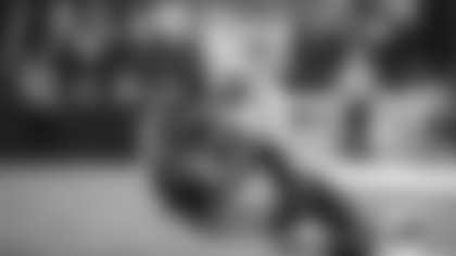 Los Angeles Rams wide receiver Puka Nacua catches a 6-yard pass from quarterback Matthew Stafford for a first-down against the Seattle Seahawks.