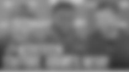 Los Angeles Rams quarterback Matthew Stafford and wide receiver Davante Adams discuss preparing to play in cold weather for Sunday's Divisional matchup against the Chicago Bears. Head coach Sean McVay talks about quarterback Caleb Williams' growth since his rookie year and game-planning for him.