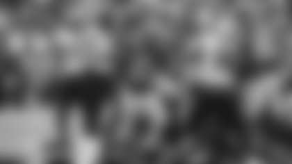 Los Angeles Rams running back Kyren Williams rushes for a 1-yard touchdown against the new Orleans Saints at SoFi Stadium.