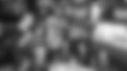 From enjoying the game with mascot Rampage to celebrating alongside Rams cheerleaders, watch Los Angeles Rams Season Ticket Members gather at the COSM to enjoy the Rams' matchup against the Baltimore Ravens in style.