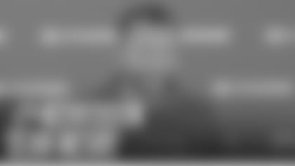 Los Angeles Rams head coach Sean McVay discusses offensive lineman Kevin Dotson's game status ahead of their Divisional Round matchup against the Chicago Bears, wide receiver Puka Nacua's personal growth since being drafted, and the versatility within his tight end room.