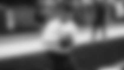 Los Angeles Rams wide receiver Puka Nacua catches a deep touchdown pass from Detroit Lions quarterback Jared Goff during the 2026 Pro Bowl Games.