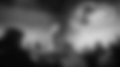 The Baltimore Ravens Pop-Up Store’s 2nd day opening in Canton in Baltimore, MD on December 20, 2019. The Ravens Marching Band, Poe, and Cheerleaders were all in attendance.