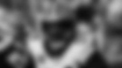 DE Cameron Jordan (94) in action during the New Orleans Saints game against the Carolina Panthers for Week 9 of the 2024 NFL Season on Nov. 3, 2024 at Bank of America Stadium.