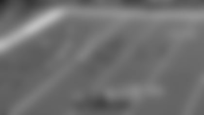 New Orleans Saints quarterback Spencer Rattler calls his own number to tie game on two-point conversion during Week 2 of the 2025 NFL Preseason against the Jacksonville Jaguars on Aug. 17, 2025 in the Caesars Superdome.