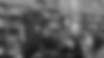 The Pittsburgh Steelers hold a STEM event at South Allegheny Middle/Senior High School on Thursday, Oct. 31, 2024 in McKeesport, PA. (Alysa Rubin / Pittsburgh Steelers)