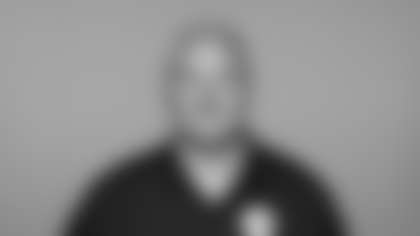 This is a 2025 photo of Pat Meyer of the Pittsburgh Steelers NFL football team. This image reflects the Steelers active roster as of May 22, when this image was taken. (Karl Roser / Pittsburgh Steelers)