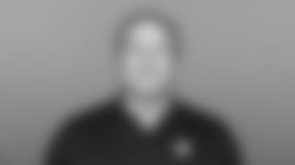 This is a 2024 photo of Arthur Smith of the Pittsburgh Steelers NFL football team. This image reflects the Steelers active roster as of Feb. 13, when this image was taken. (Karl Roser / Pittsburgh Steelers)