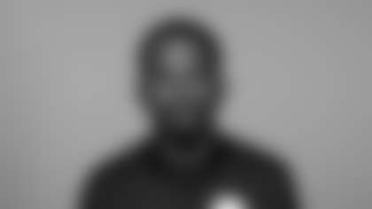 This is a 2025 photo of Anthony Midget of the Pittsburgh Steelers NFL football team. This image reflects the Steelers active roster as of May 21, when this image was taken. (Karl Roser / Pittsburgh Steelers)