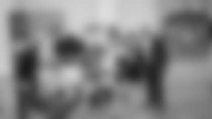 GOOD MORNING AMERICA - 6/17/25 - Show coverage of “Good Morning America” on 6/17/25 on ABC. (ABC/Heidi Gutman) SAM CHAMPION, TORO, SEBASTIAN, SHARKIE, BLITZ, FREDBIRD, MICHAEL STRAHAN