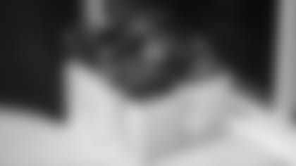 A November 14th, 2023 image from the Old Spice Career Panel with Will Anderson Jr. at Big Brothers Big Sisters in Houston, TX.