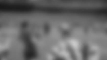 An image from the Texans Jr Cheerleader rehearsal ahead of their  performance during Sunday's Houston Texans vs Arizona Cardinals pregame festivities.