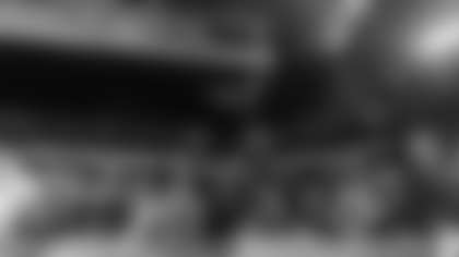 An image from the January 11th, 2025 Playoffs Wildcard game against the Los Angeles Chargers at NRG Stadium in Houston, TX. The Texans won 32-12.