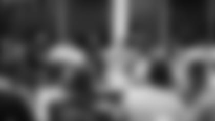 A November 14th, 2023 image from the Old Spice Career Panel with Will Anderson Jr. at Big Brothers Big Sisters in Houston, TX.