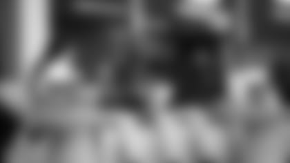 A November 14th, 2023 image from the Old Spice Career Panel with Will Anderson Jr. at Big Brothers Big Sisters in Houston, TX.