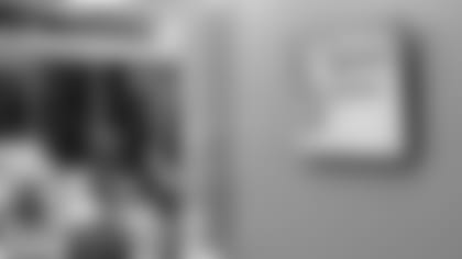 A November 14th, 2023 image from the Old Spice Career Panel with Will Anderson Jr. at Big Brothers Big Sisters in Houston, TX.