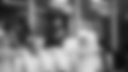 A November 14th, 2023 image from the Old Spice Career Panel with Will Anderson Jr. at Big Brothers Big Sisters in Houston, TX.