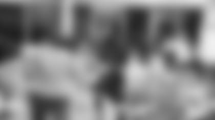 A November 14th, 2023 image from the Old Spice Career Panel with Will Anderson Jr. at Big Brothers Big Sisters in Houston, TX.