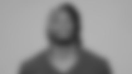 This is a 2024 photo of John Jiles of the New York Giants NFL football team. This image reflects the New York Giants active roster as of Thursday, May 9, 2024 when this image was taken. (AP Photo)