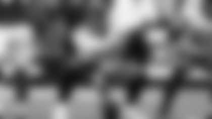 Jacksonville Jaguars center Luke Fortner (79) plays against the Cleveland Browns during the first half of an NFL football game, Sunday, Dec. 10, 2023, in Cleveland. (AP Photo/Ron Schwane)